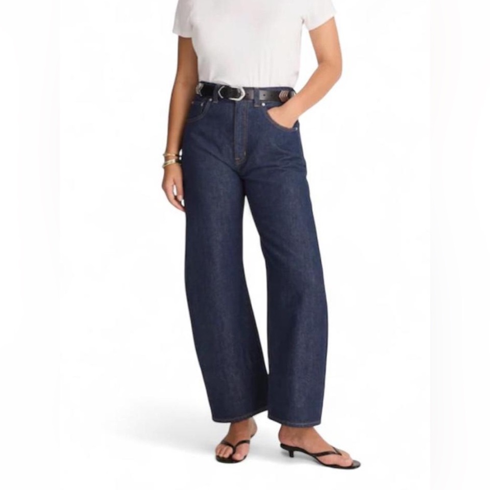 Madewell The Balloon Jean in Rinse Wash – Size 27